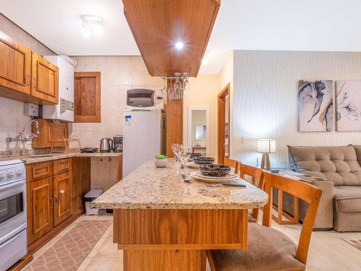 Palladio 304 - Gramado 400 Metros Rua Coberta Apartman Kültér fotó