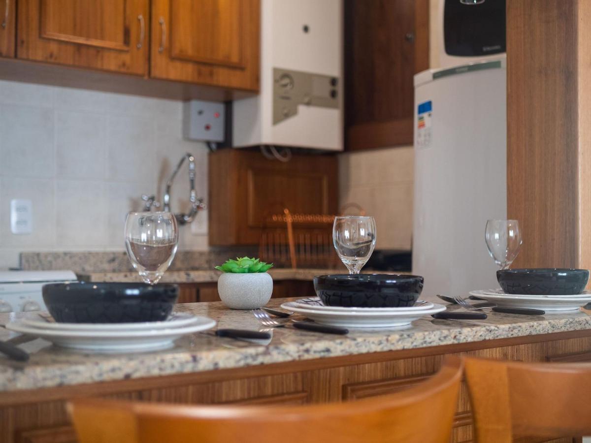 Palladio 304 - Gramado 400 Metros Rua Coberta Apartman Kültér fotó