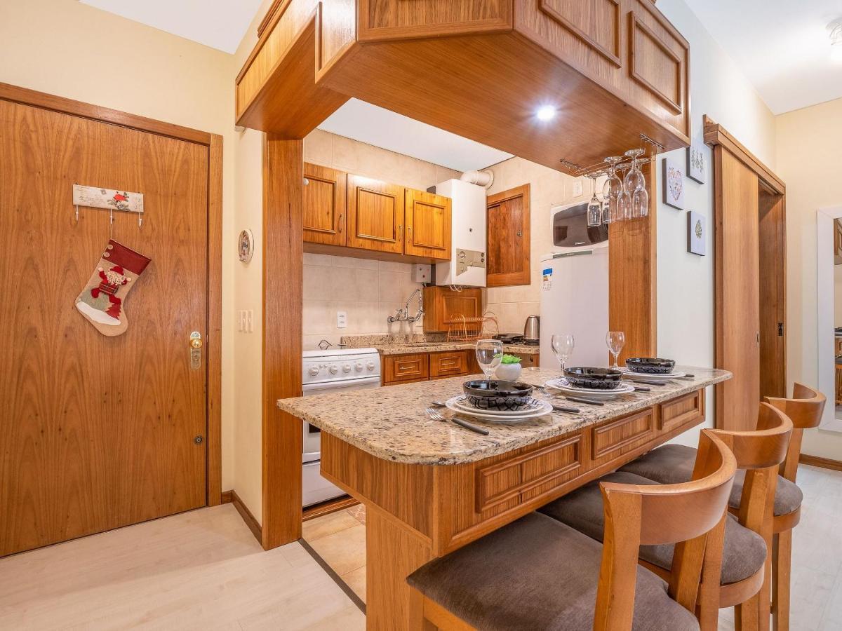 Palladio 304 - Gramado 400 Metros Rua Coberta Apartman Kültér fotó