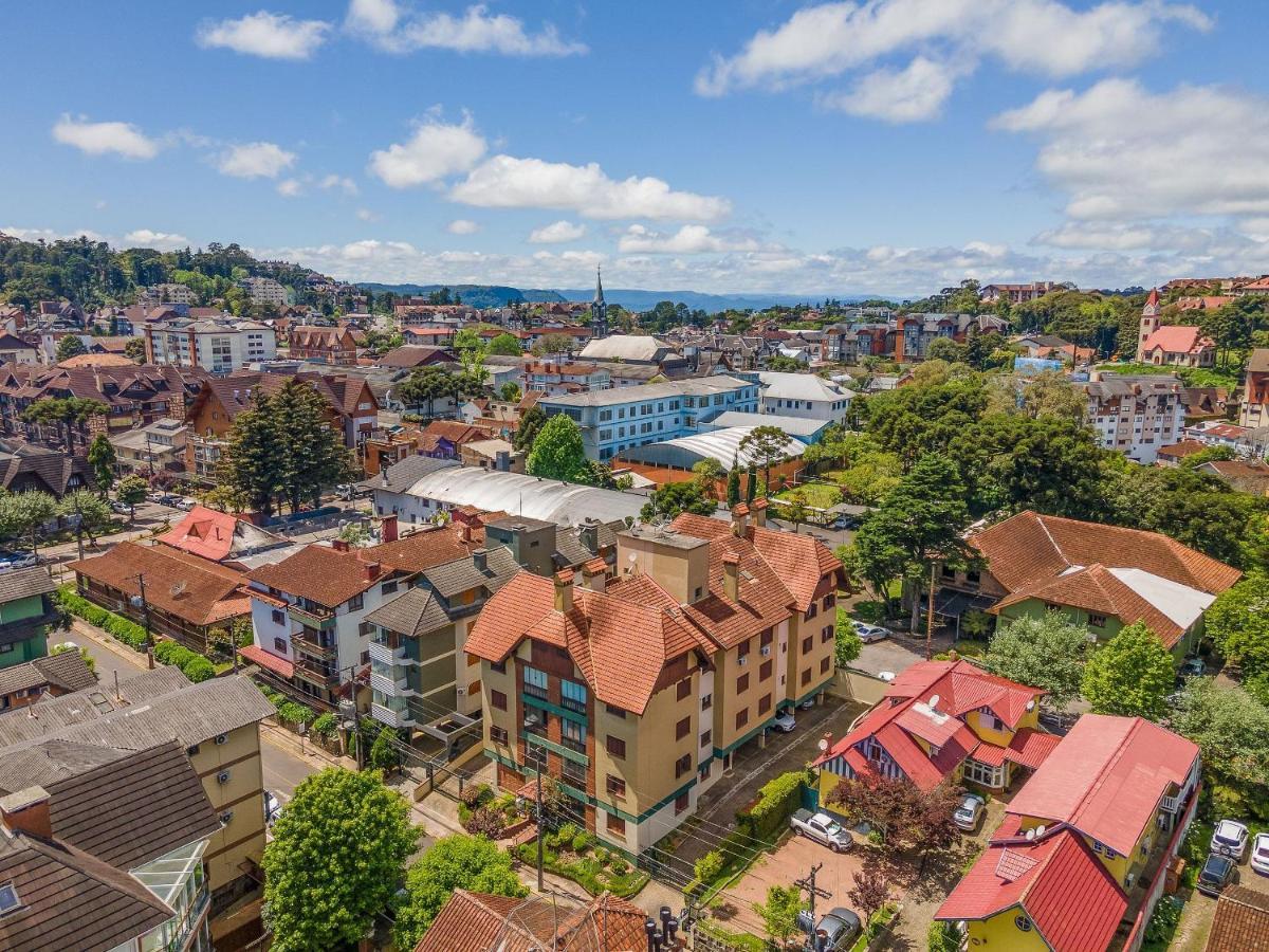 Palladio 304 - Gramado 400 Metros Rua Coberta Apartman Kültér fotó