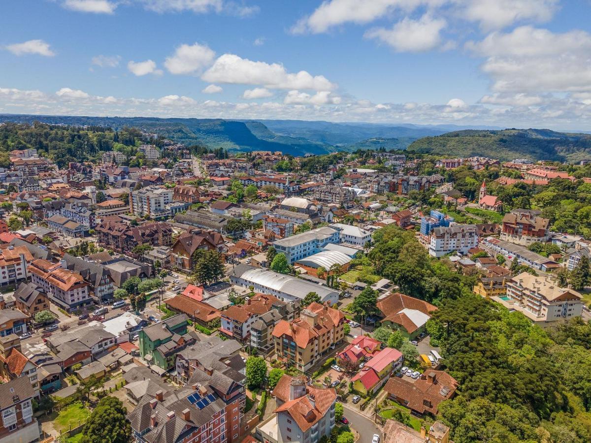 Palladio 304 - Gramado 400 Metros Rua Coberta Apartman Kültér fotó